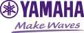 Yamaha Corporation Logo with Make Waves tagline